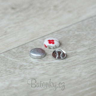 Butonek 12 mm s očkem (20'')